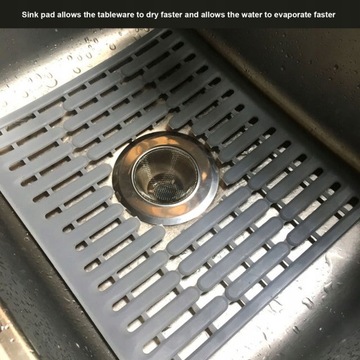 СИЛИКОНОВЫЙ КОВРИК ДЛЯ СЕРОЙ РАКОВИНЫ