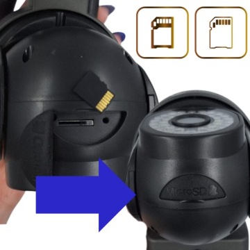 Уличная Wi-Fi камера Pan 4MPx Tuya SMART 2K SD Wireless QUAD HD