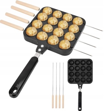 TAKOYAKI KONTAKTOWY GRILL ELEKTRYCZNY KUVINGS