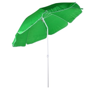 DUŻY PARASOL NA SOŃCE OGRODOWY PLAŻOWY TNT 180 cm ŁAMANY KLASYCZNY