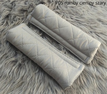 Ochraniacz na pasy w wózku spacerówce różne kolory