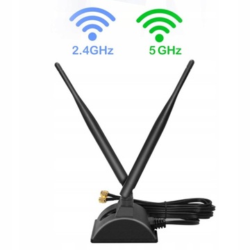 АНТЕННА WIFI USB 6DBI RP-SMA СЕТЕВАЯ КАРТА