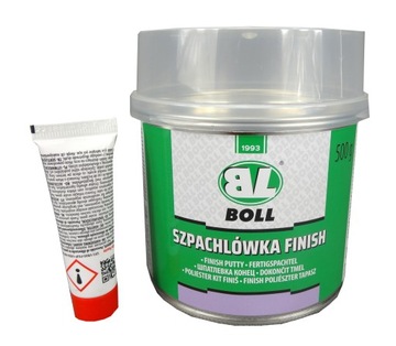 BOLL SZPACHLÓWKA FINISH - 500g SZARA
