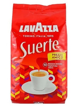 ОРИГИНАЛЬНЫЙ ИТАЛЬЯНСКИЙ КОФЕ SUERTE 1КГ В ЗЕРНАХ