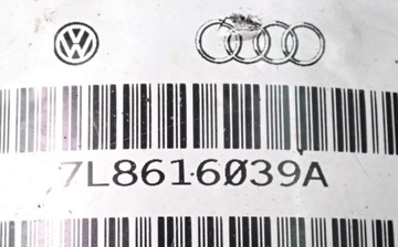 7L8616039D TLUMIČ PNEUMATICKÝ AUDI Q7 4L 2MB 1BK