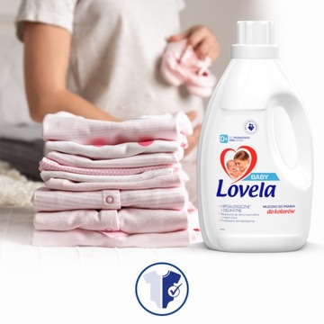 Набор Lovela Baby Цветное молочко для стирки детей 100 стирок 2 x 4,5 л