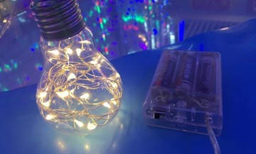 БОЛЬШАЯ ДЕКОРАТИВНАЯ ЛАМПА СВЕТОДИОДНАЯ ЛАМПА