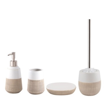 Komplet do łazienki zestaw łazienkowy ceramiczny