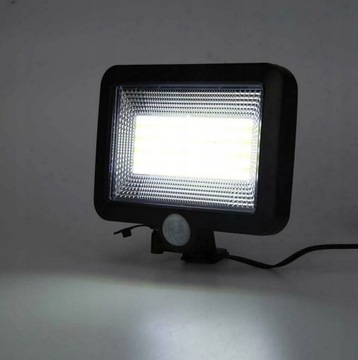 СОЛНЕЧНАЯ ЛАМПА С ДАТЧИКОМ ДВИЖЕНИЯ И СУМЕРКИ 100LED