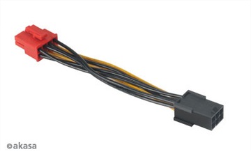 Adapter do kart graficznych 6pin PCIe na 8pin