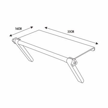 ПОЛКА НА ТВ-МОНИТОРЕ ДЛЯ ДЕКОДЕРА DVB-T2