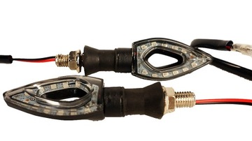 KIERUNKOWSKAZY UNIWERSALNE STRZAŁKA LED MOTOCYKL SKUTER ATV HOMOLOGACJA