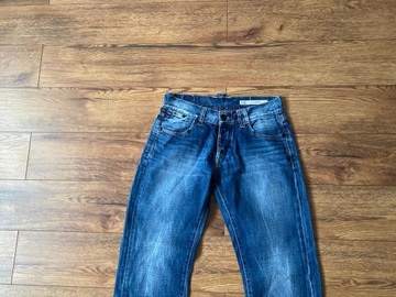 TOMMY HILFIGER ROGAR BOOTCUT SPODNIE JEANS 30/34