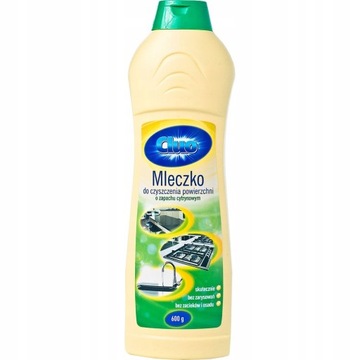 CLUO MLECZKO DO CZYSZCZENIA 600 g CYTRYNOWY