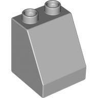 LS NOWE LEGO DUPLO KLOCEK DACHÓWKA DASZEK 2x2x2 SIWY Medium Stone Grey