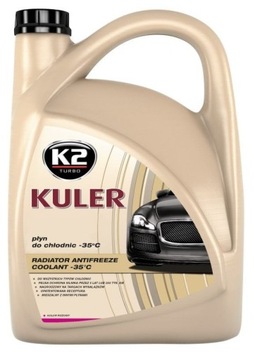K2 KULER PŁYN RÓŻOWY -35 5L. T205R PŁYN CHŁODNICZY