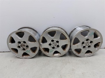 Alufelgi Opel Zafira A ASTRA G 6.0X15 5X100 ORYGINAŁ 3 SZT 1999-2005R