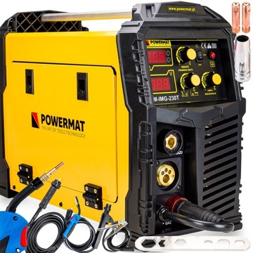 SPAWARKA MIGOMAT MIG MAG TIG 230A INWERTOROWY 3w1