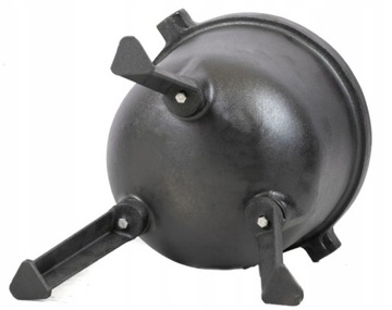 ОХОТНИЧИЙ КАУДЕЛЬ, ЧУГУННАЯ ЭМАЛИРОВАННАЯ ГАЗОВКА, 10 Л.