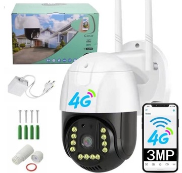 Kamera Obrotowa IP GSM 3G 4G LTE SIM FULL HD 3MP