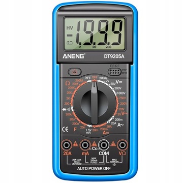 Tester napięcia Profesjonalny cyfrowy multimeter