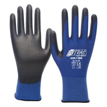 RĘKAWICE ROBOCZE ULTRA CIEŃKIE PRECYZYJNE NITRAS 7