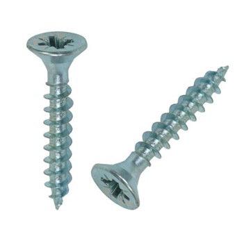 100 x 3,5 x 25 закаленных конических шурупов для дерева