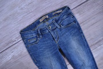 GUESS Power Skinny Ultra Low Damskie Jeansy / 25