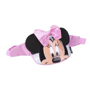 NERKA Saszetka TOREBKA MYSZKA MINNIE 3D RÓŻOWA