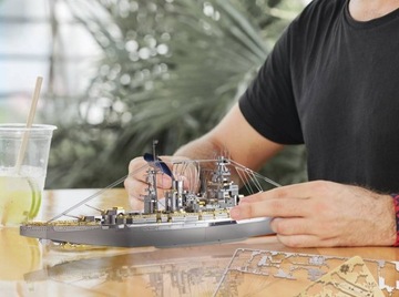 3D модель Piececool Metal Puzzle - Корабль Нагато