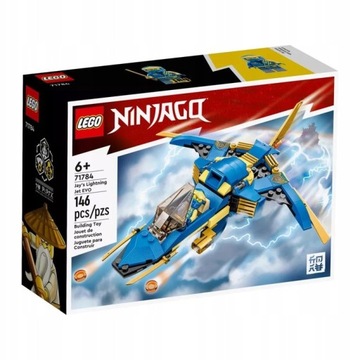 LEGO NINJAGO 6+ РЕАКТИВНЫЙ САМОЛЕТ JAYA EVO 71784