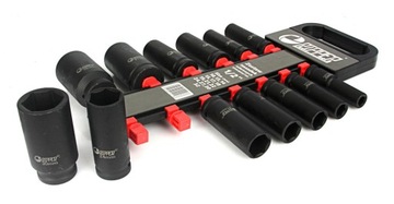 УДАРНЫЕ ГОЛОВКИ ДЛИННЫЕ ТОРЦЕВЫЕ КЛЮЧИ 1/2 ДЮЙМА НАБОР ТОРЦЕВ 10-32 ММ 13 шт.