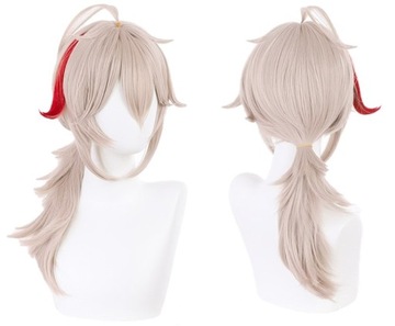 PERUKA WŁOSY WIG KAEDEHARA KAZUHA GENSHIN COSPLAY