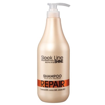 STAPIZ SLEEK LINE REPAIR SET ШАМПУНЬ-КОНДИЦИОНЕР ДЛЯ ПОВРЕЖДЕННЫХ ВОЛОС 1000