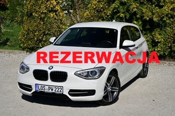 BMW Seria 1 F20-F21 Hatchback 5d 116d EfficientDynamics 116KM 2013 BMW 1 Sport Line Xenon Navi NOWY ROZRZĄD Alpejska Biel Tylko 181 tys km