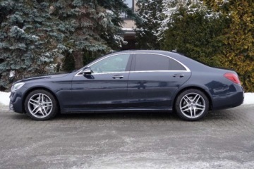 Mercedes Klasa S W222 Limuzyna Facelifting 2.9 350d 286KM 2018 Mercedes-Benz Klasa S Salon PL 1rej. 2020 4Matic Panorama ACC Kamera3, zdjęcie 3