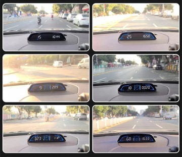 ДИСПЛЕЙ ПРОЕКТОР Светодиодный ЖК-дисплей HUD GPS СКОРОСТЬ USB
