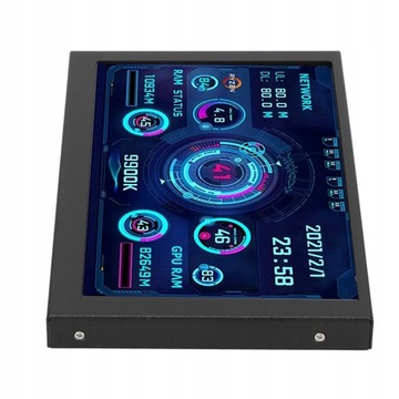 Monitor danych procesora komputera 5in IPS USB.