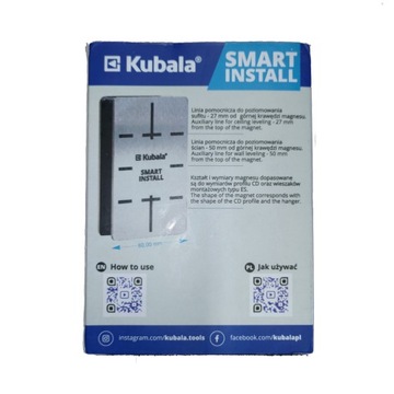 КУБАЛА ИНСТРУМЕНТ ДЛЯ УСТАНОВКИ СУХИХ СТРОИТЕЛЬНЫХ ПРОФИЛЕЙ SMART INSTALL