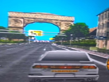 Игра RAGE RACER для PSX