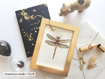 Дипломная фоторамка А4 21х29,7 Италия Золото