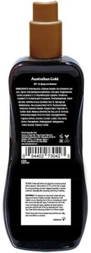 Гель-спрей Australian Gold SPF 15 + бронзатор 100 мл