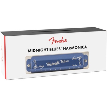Губная гармошка Fender Midnight Blues Губная гармошка C