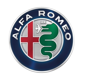 LOGO ALUMINIUM emblemat kluczyka Pilota Alfa Romeo 14mm