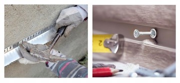 Штифты для быстрого монтажа Wkręt-Met SM08080 8x80 100 шт.