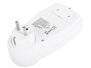 Измеритель энергопотребления для розетки 230 В. Измерение с ЖК-дисплеем.