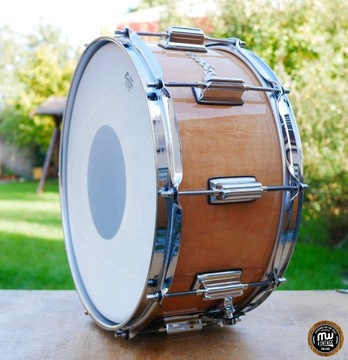 Винтажный малый барабан Rogers Birdseye Maple 14 x 6,5 дюймов