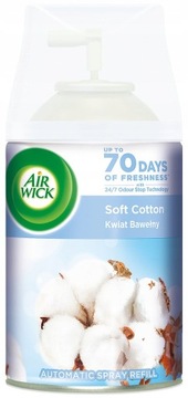 AIR WICK FRESH MATIC 250ml Kwiat bawełny wkład