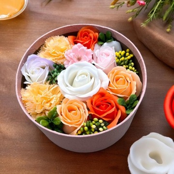 Flowerbox Flowers Мыльные розы, подарок учителю