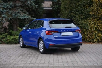 Skoda Fabia IV 1.0 MPI 80KM 2022 Skoda Fabia Salon PL LPG Klima Ogr. predkosci ISOFIX Lane Assist FV23, zdjęcie 4